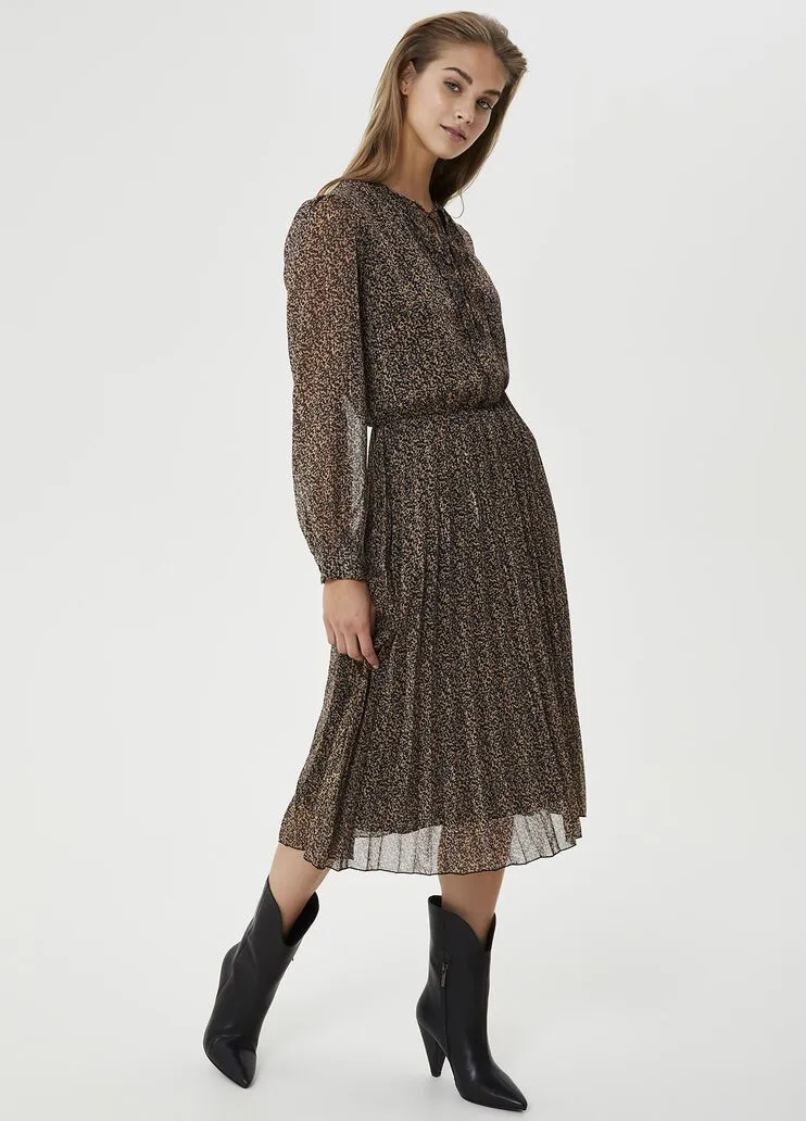 Vestito midi con cintura
