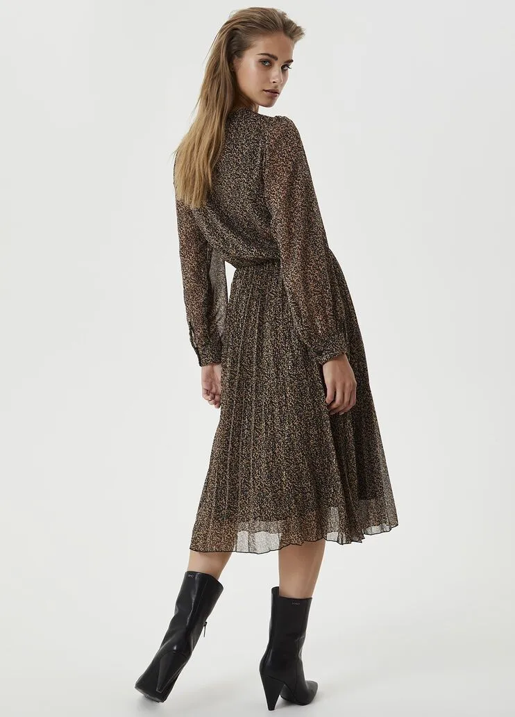 Vestito midi con cintura
