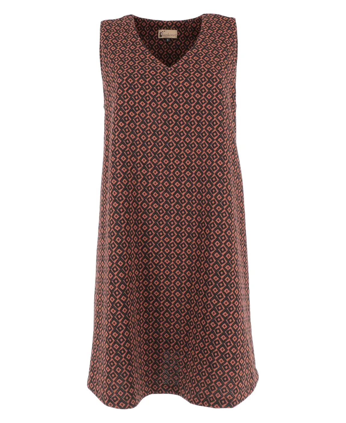 VESTITO ROMINA RUGGINE