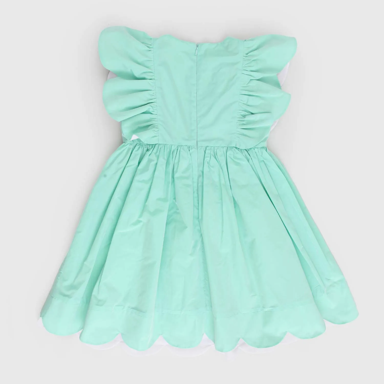 Vestito Verde Smeraldo Bambina