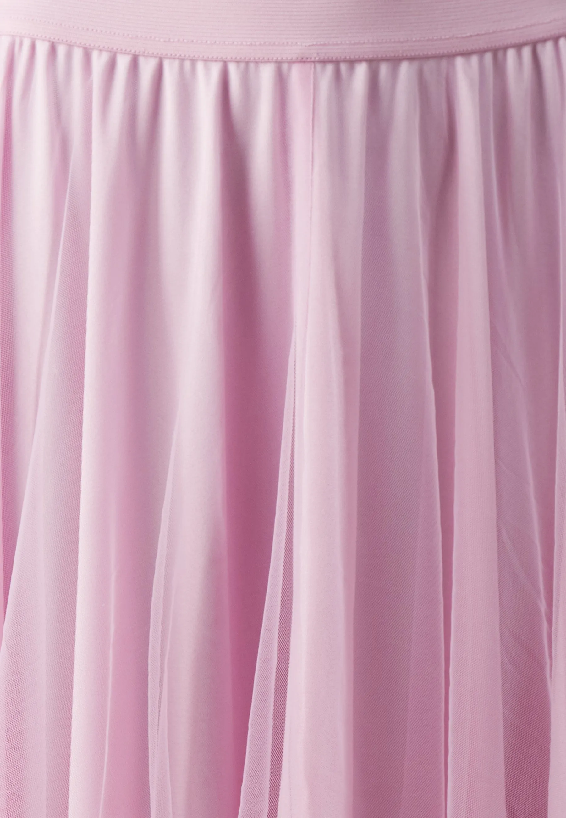 VITYL PLAIN MIDI SKIRT - Gonna a campana