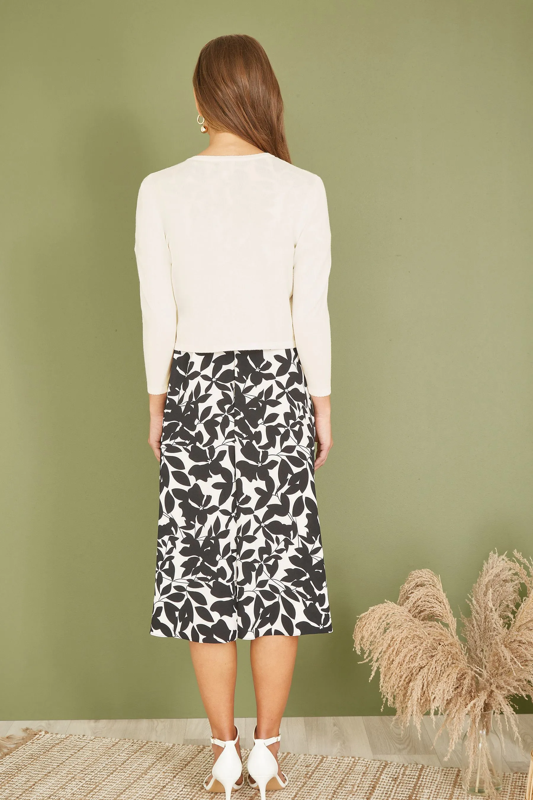 Yumi - Cardigan con Corto bottoni e strass