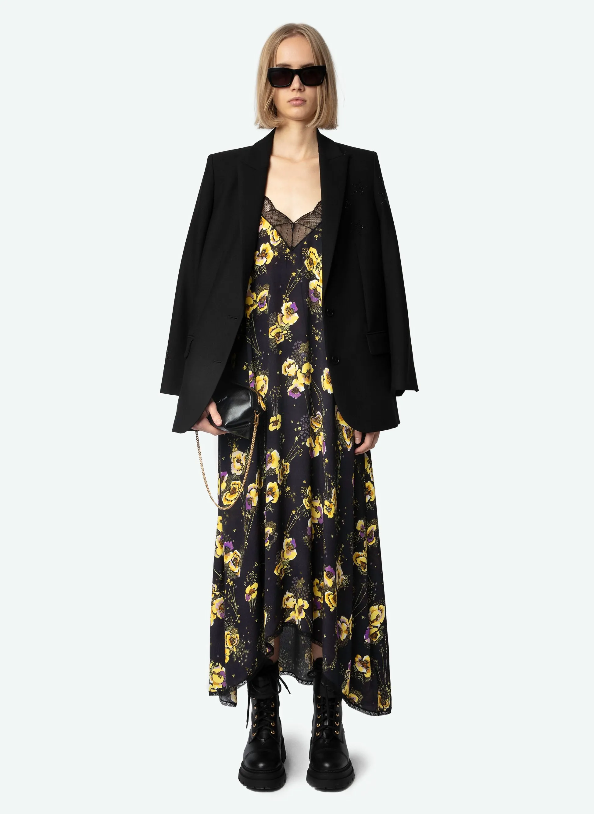  ZADIG&VOLTAIRE   RISTY - Abito lungo scollo a V | Nero