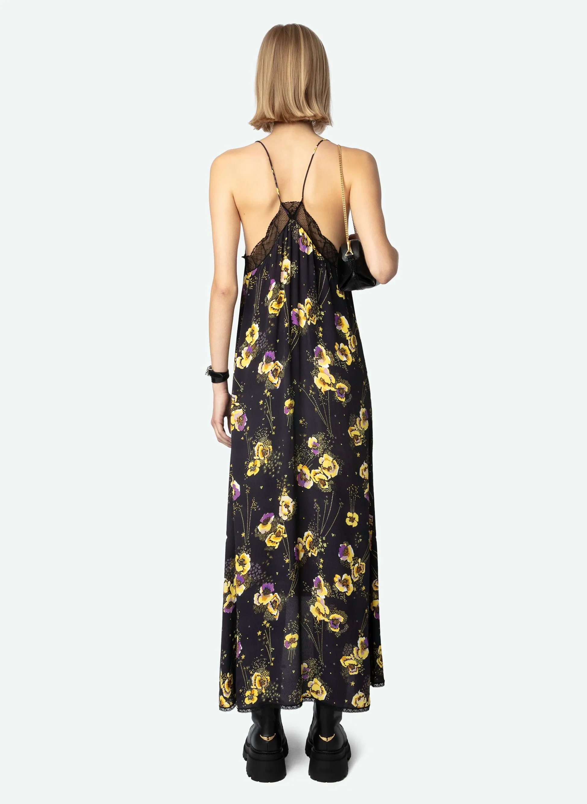  ZADIG&VOLTAIRE   RISTY - Abito lungo scollo a V | Nero