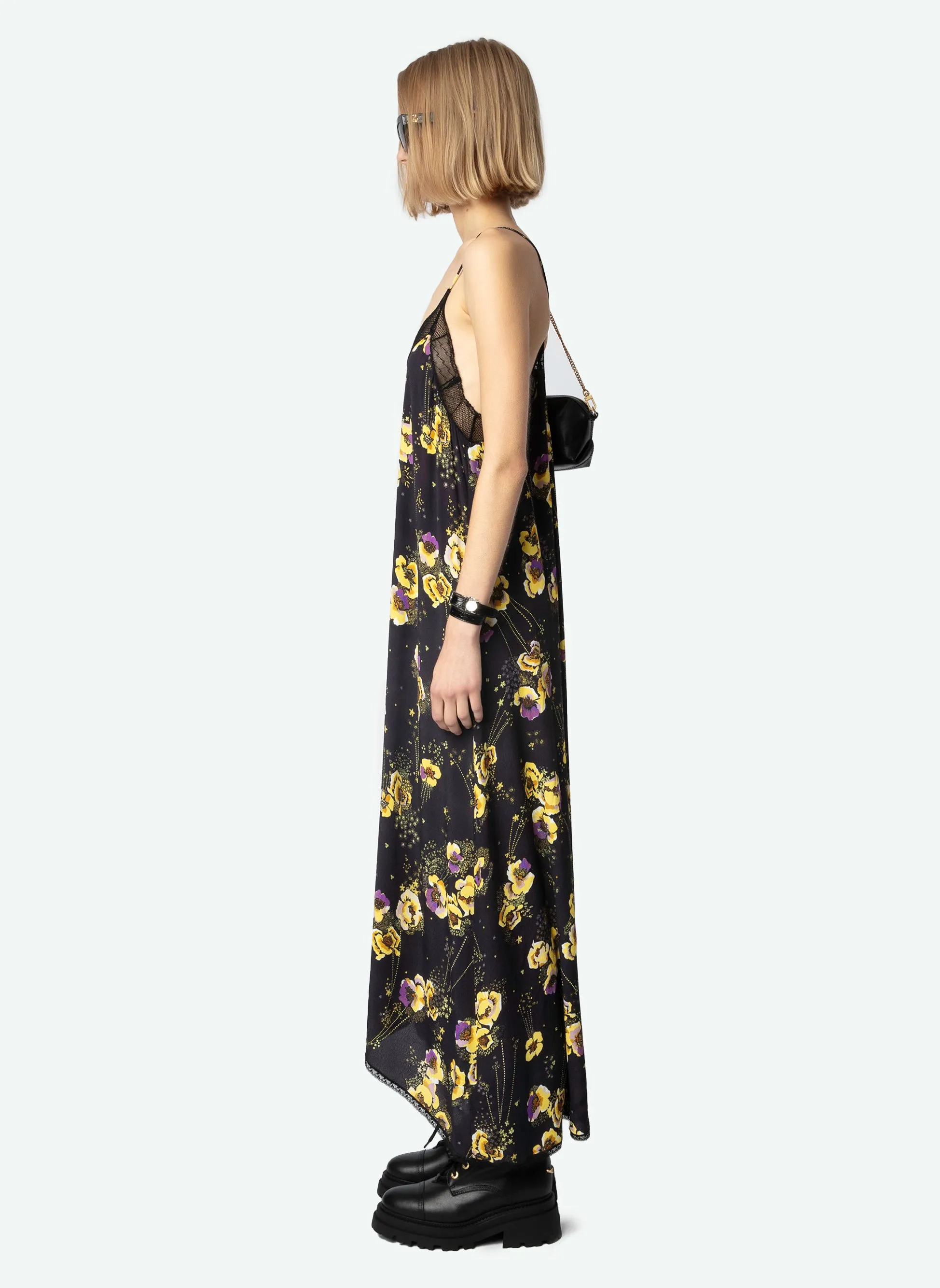  ZADIG&VOLTAIRE   RISTY - Abito lungo scollo a V | Nero