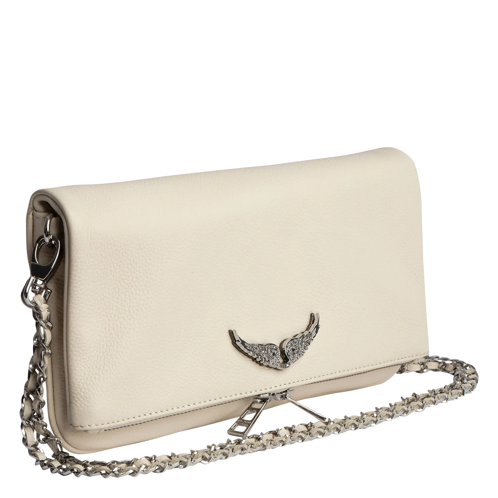  ZADIG&VOLTAIRE   ROCK - Pochette in pelle | Bianco